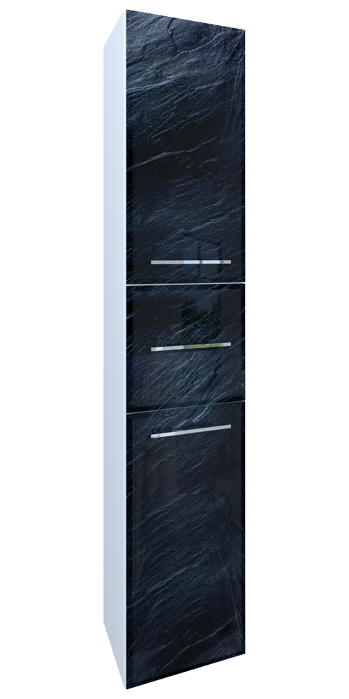 фото Пенал Marka One Visbaden 30П 2д. 1в.я. Black stone R 