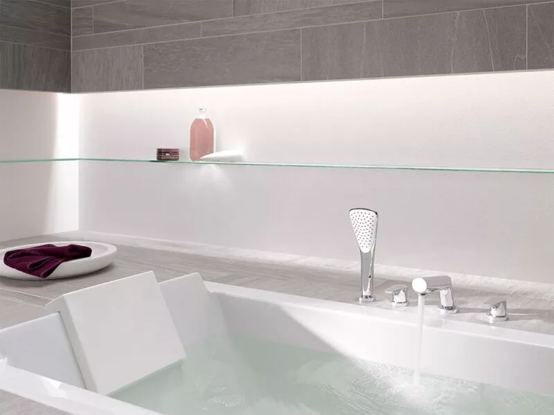 картинка Смеситель на борт ванны Kludi Objekta 324250575, хром 