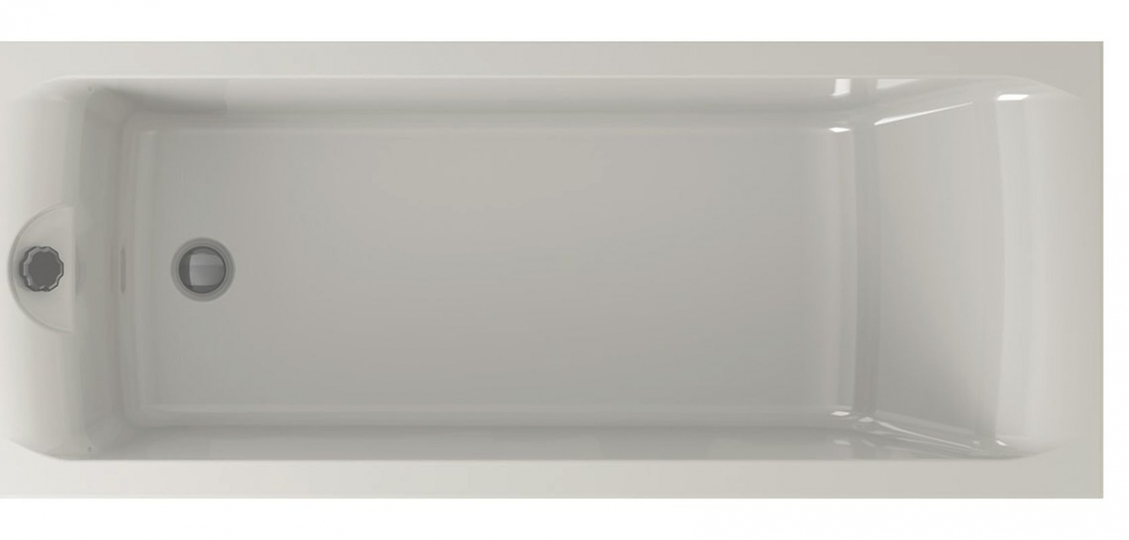 картинка Акриловая ванна Eurolux QWATRY 170x70 с каркасом 
