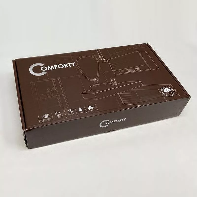 картинка Смеситель для раковины Comforty FC088B-CMT 00004149946, черный 