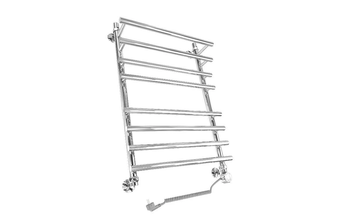 картинка Полотенцесушитель Двин F primo electro 80/50 1"-3/4"-1/2" Электрический ТЭН справа К эл, Белый (4627085919506) 