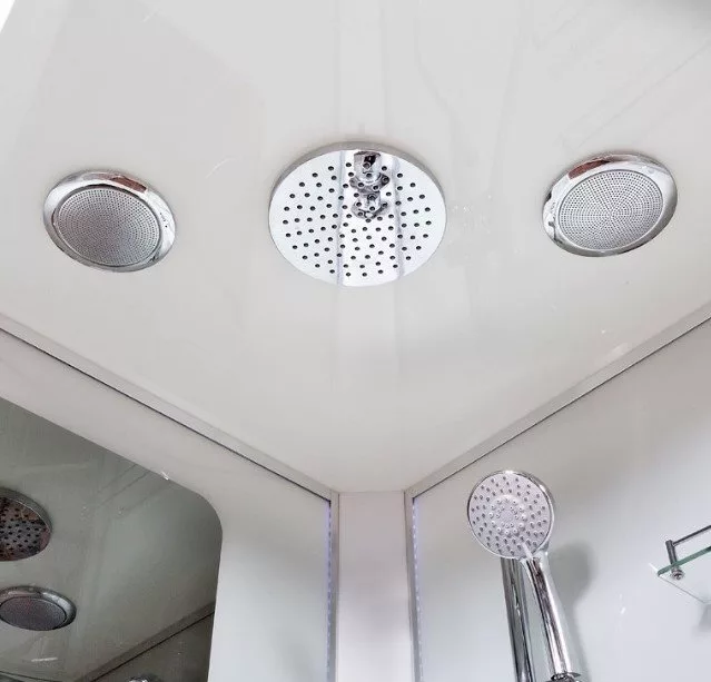 картинка Душевая кабина Deto A102 R LED с гидромассажем 