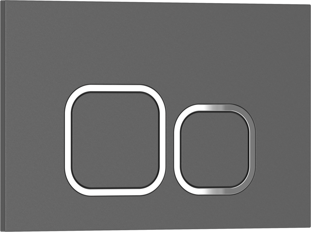 картинка Комплект 3 в 1 IBERICA BLANCA инсталляция с унитазом BURGOS ALTO IB.BRA.234.1B1 клавишей серый матовый ESTI-Q IB.B083.007.000 