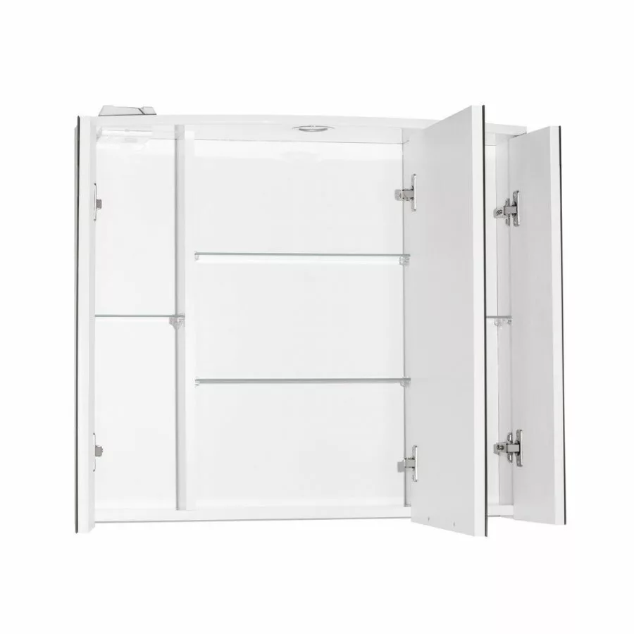 фото Зеркальный шкаф Style Line Жасмин 2 800/С, Люкс белый 