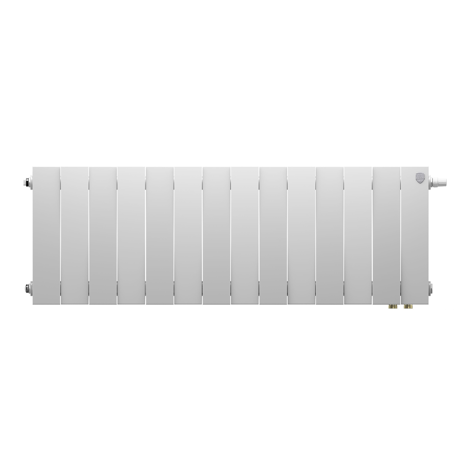 картинка Радиатор биметаллический Royal Thermo PianoForte 300 Белый VR80 14 секции 