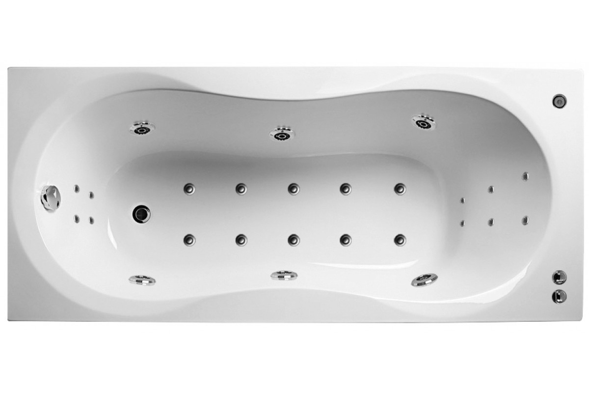 картинка Акриловая ванна Relisan Lada 160x70 с каркасом 