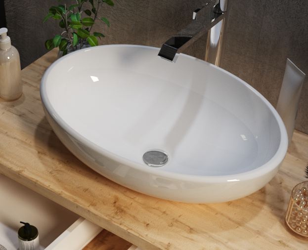 картинка Тумба 1Marka Grunge Loft 80П, дуб вотан  в ванную комнату