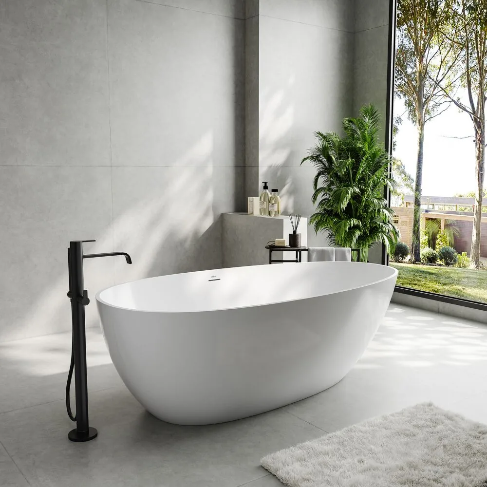 картинка Акриловая ванна ABBER AB9211-1.8 белая 