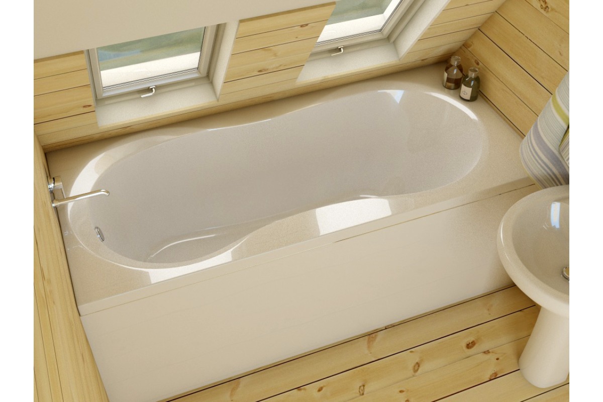 картинка Акриловая ванна Relisan Lada 170x75 с каркасом 