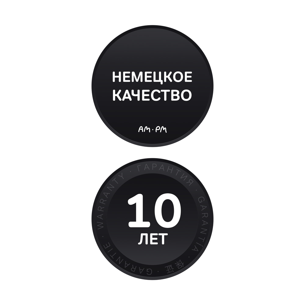 картинка Гигиенический набор AM.PM F0H85A822 X-Joy TouchReel со смесителем для душа с полкой держателем туалетной бумаги 