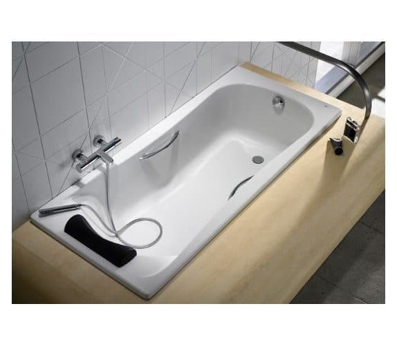 картинка Акриловая ванна Roca BeCool 170x80 с монтажным набором ZRU9302853 