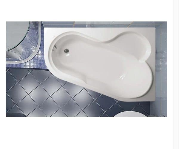 картинка Акриловая ванна Vagnerplast Selena 147 R с каркасом VPK150100 