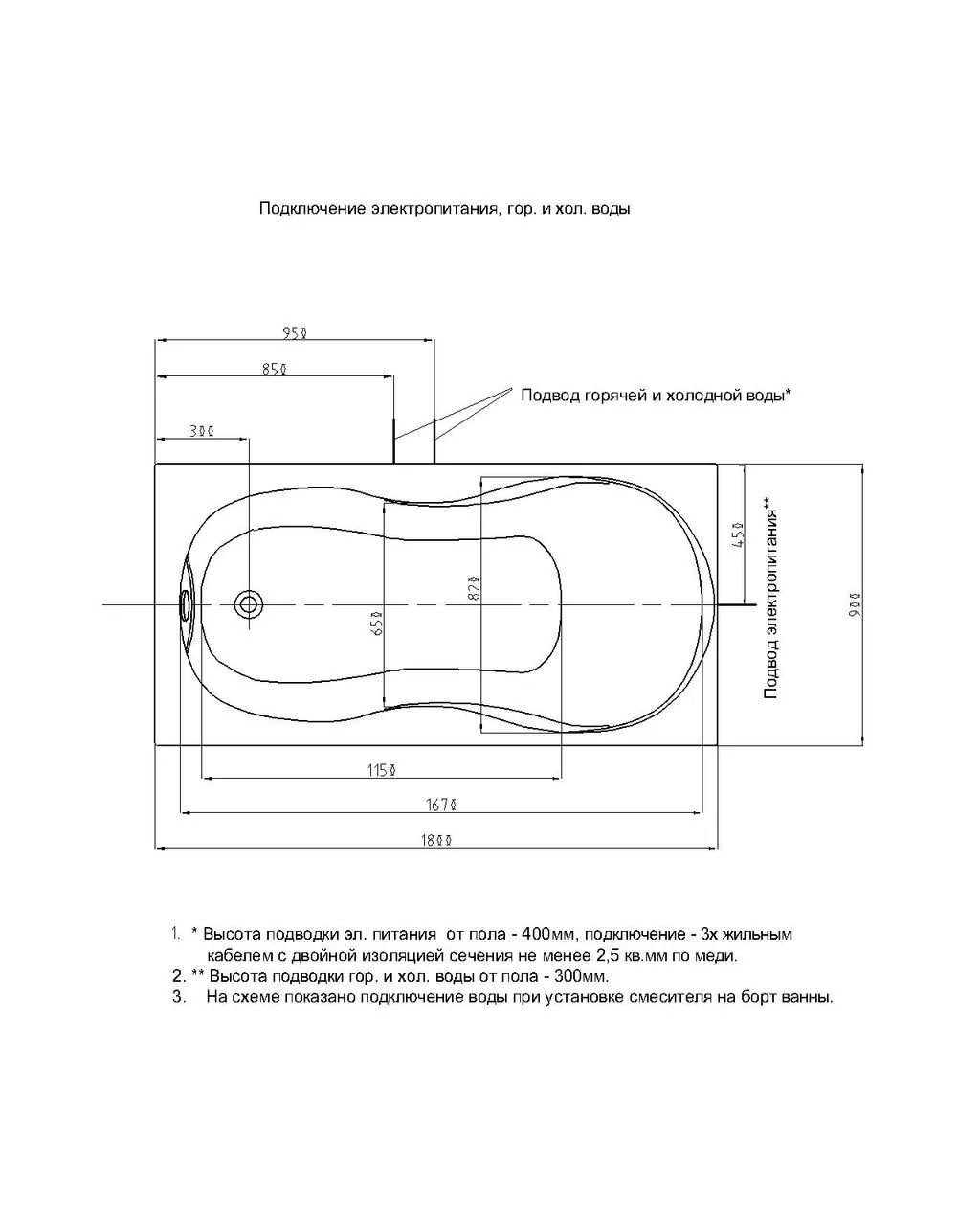 картинка Акриловая ванна Aquatek Мартиника 180x90 прямоугольная с каркасом и экраном 