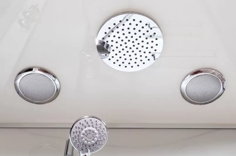 картинка Душевая кабина Deto A102 R LED с гидромассажем 