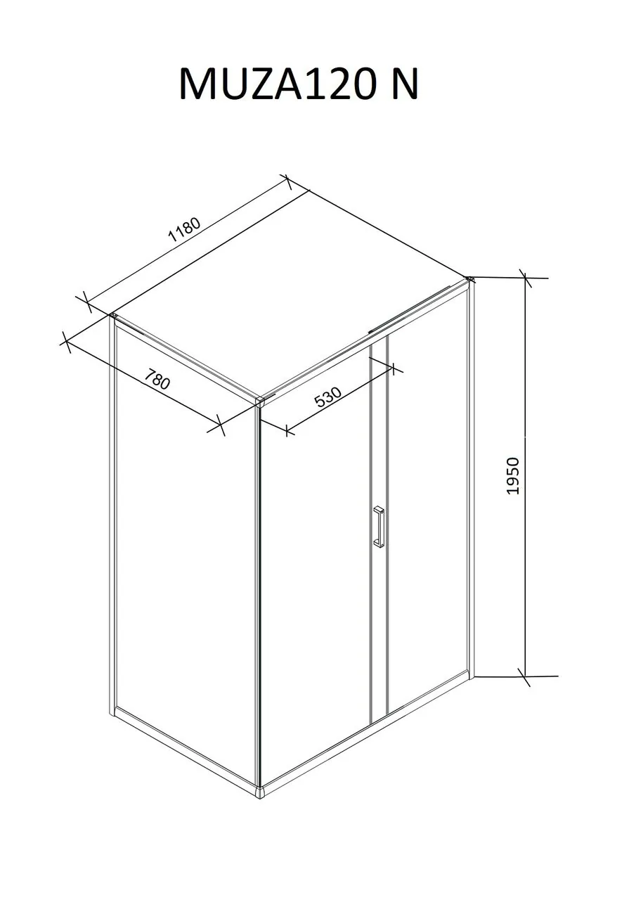 фото Ограждение душевое Ceruttispa MUZA120 N без поддона 80x120x195 