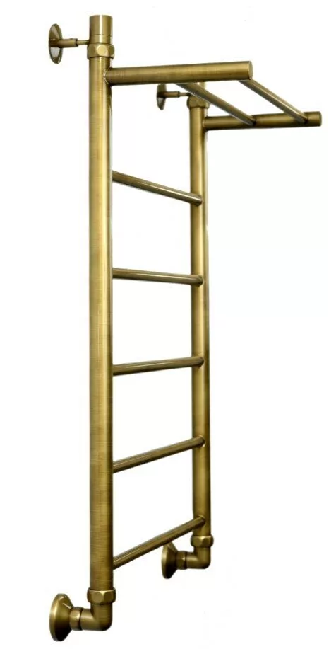 картинка Полотенцесушитель Двин Fj 100/60 1"-1/2" Универсальный  К3, Состаренная бронза (4627159983440) 