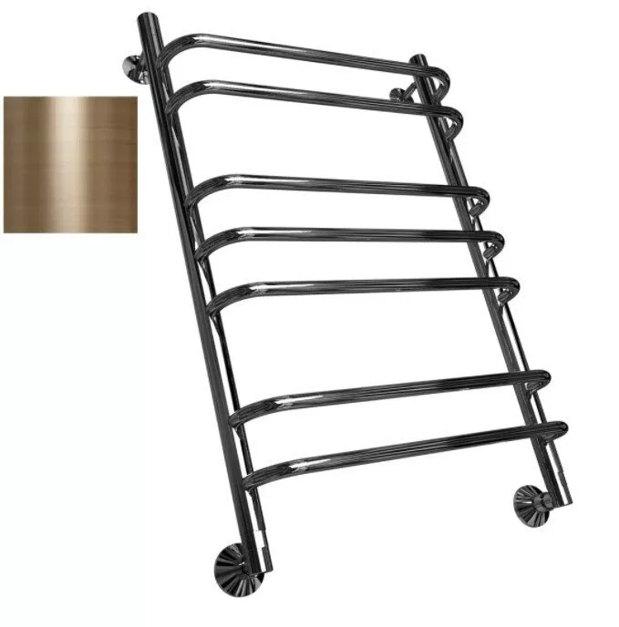 картинка Полотенцесушитель Двин Q 80/50 Водяной /1"-1/2" К3 Состаренная бронза (4627090957531) 