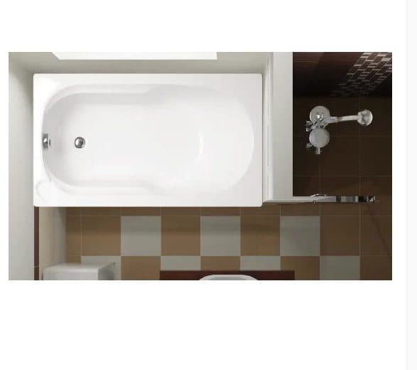 картинка Акриловая ванна Vagnerplast Nike 120 ультра белый с каркасом VPK12070 