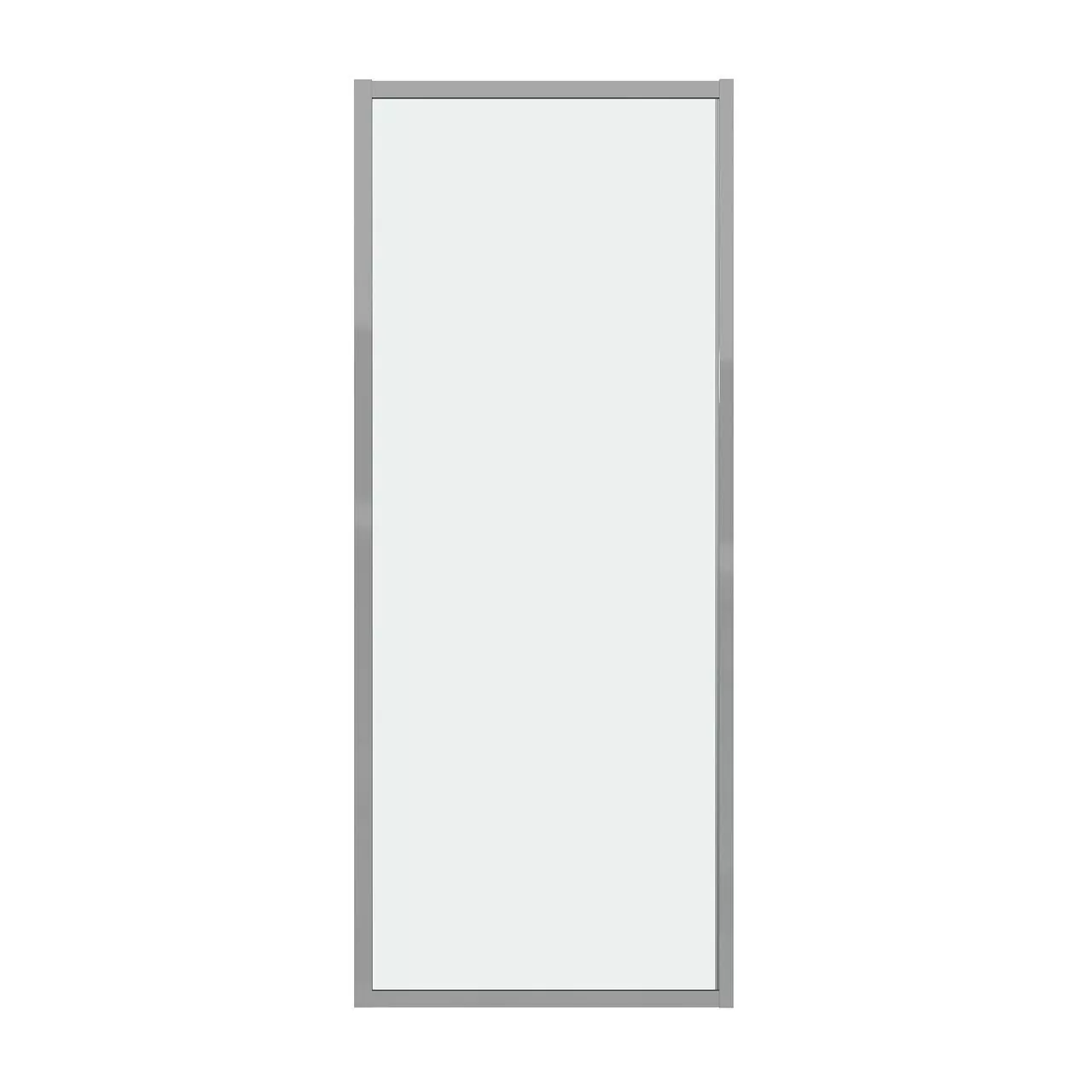фото Боковая стенка Grossman 200.K33.05.80.10.00 Style 80х195 см хром стекло прозрачное 