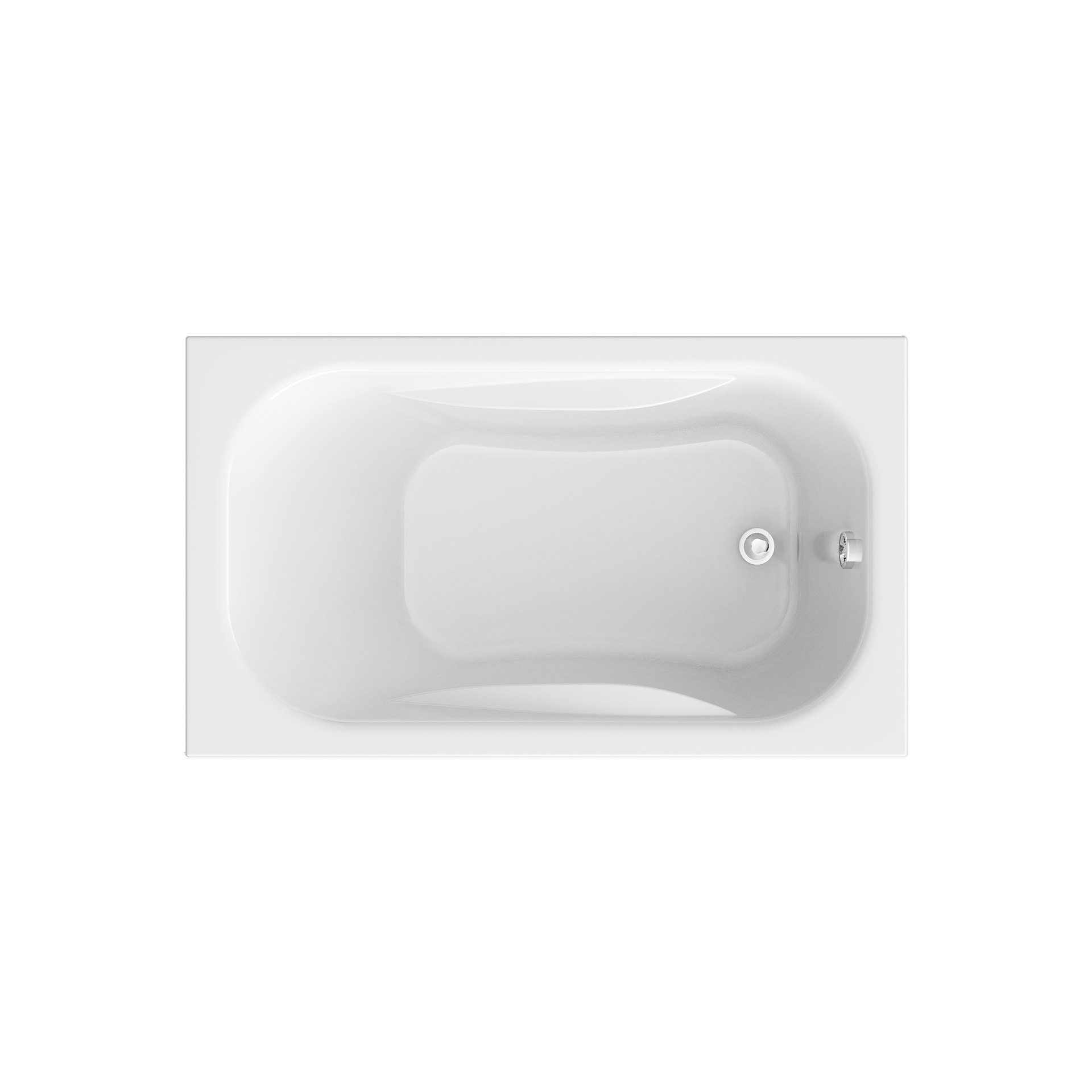 картинка Ванна 1Marka CLASSIC 120х70 А с каркасом и слив-переливом 