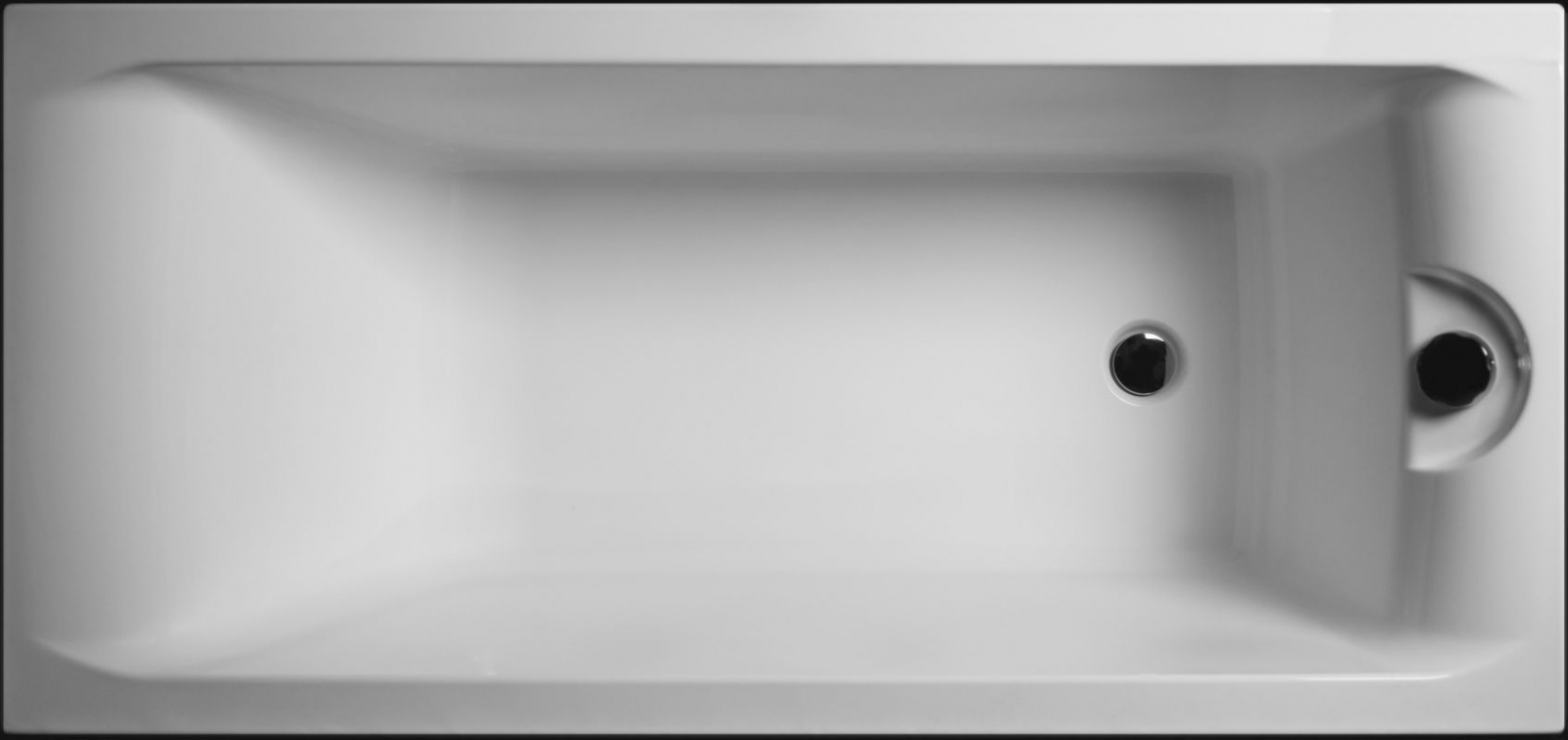 картинка Акриловая ванна Eurolux QWATRY 150x70 с каркасом 