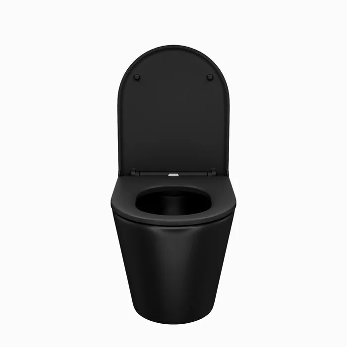 картинка Унитаз подвесной Iddis Calipso CALR3BMi25 черный 