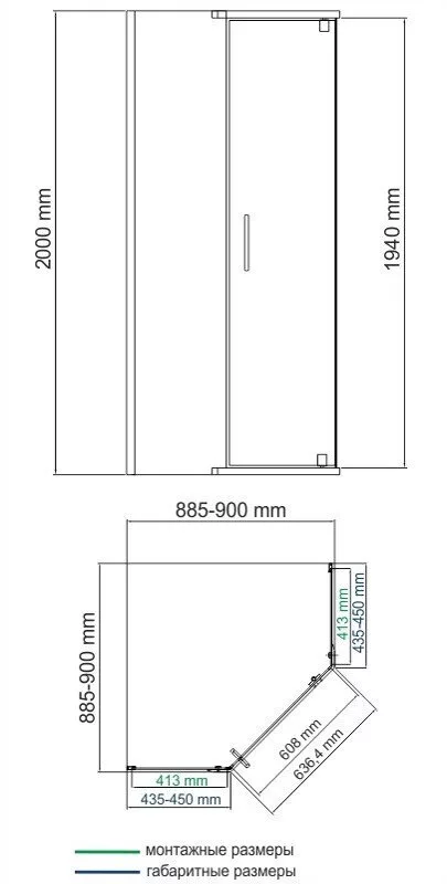 фото Душевое ограждение WasserKRAFT Leine 35P11 