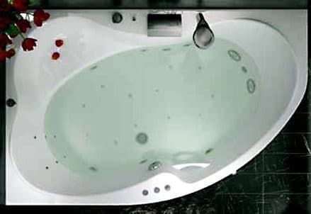 картинка Акриловая ванна Aquanet Capri 170x110 L с каркасом 