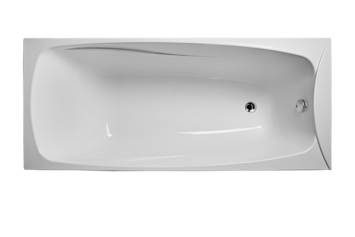 картинка Акриловая ванна Eurolux TROYA 170x70 с каркасом 