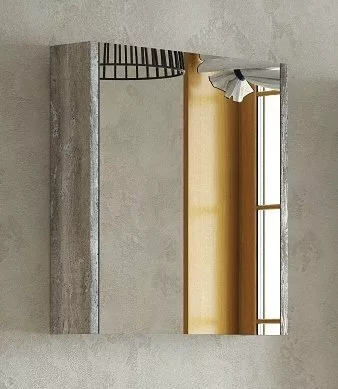 фото Зеркало-шкаф Corozo Верона 75 универсальное, антик 
