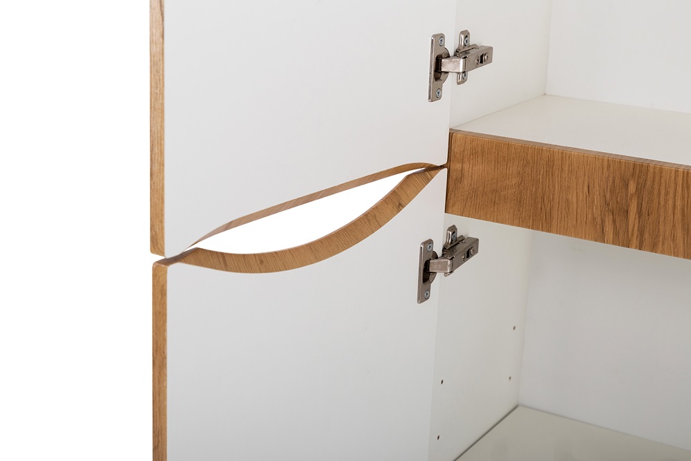 фото Шкаф-пенал подвесной BelBagno FLY-MARINO-1500-2A-SC-RN-P-L 