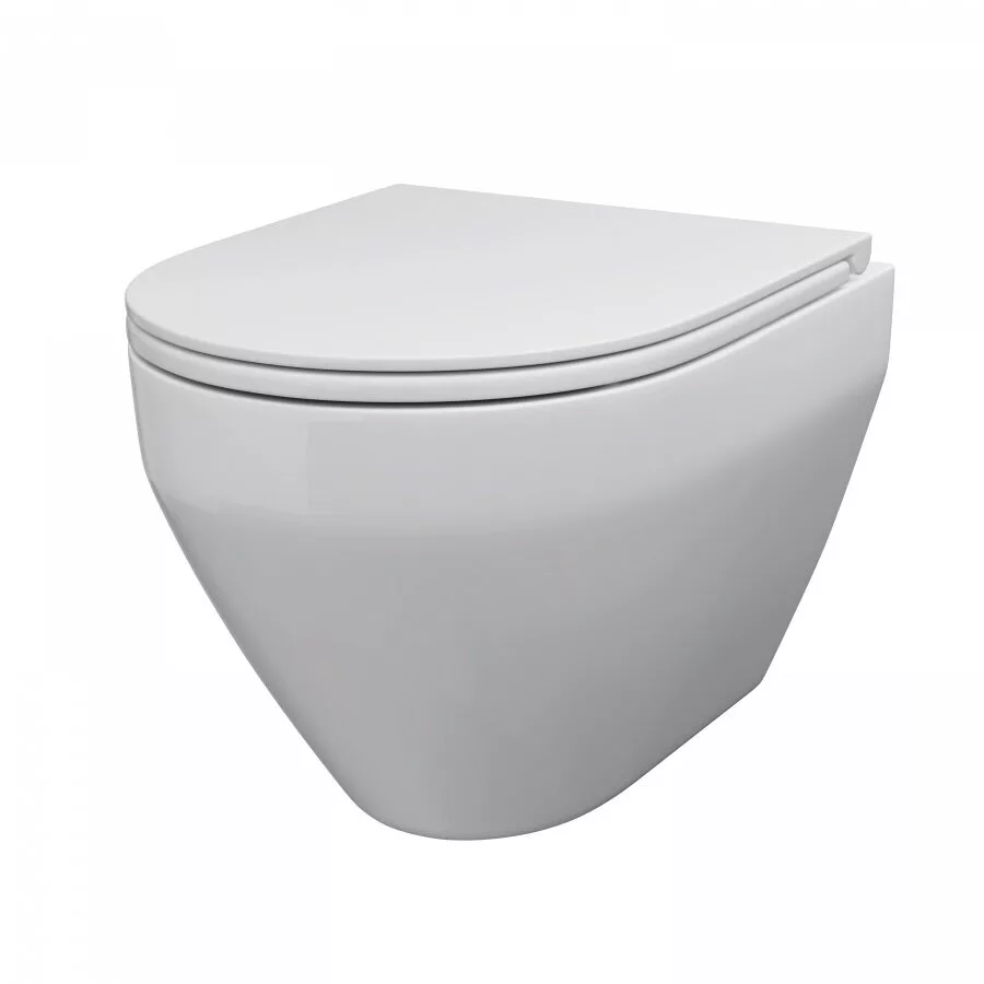 картинка Подвесной унитаз Am.Pm Spirit V2.0 C701700SC FlashClean с сиденьем микролифт 