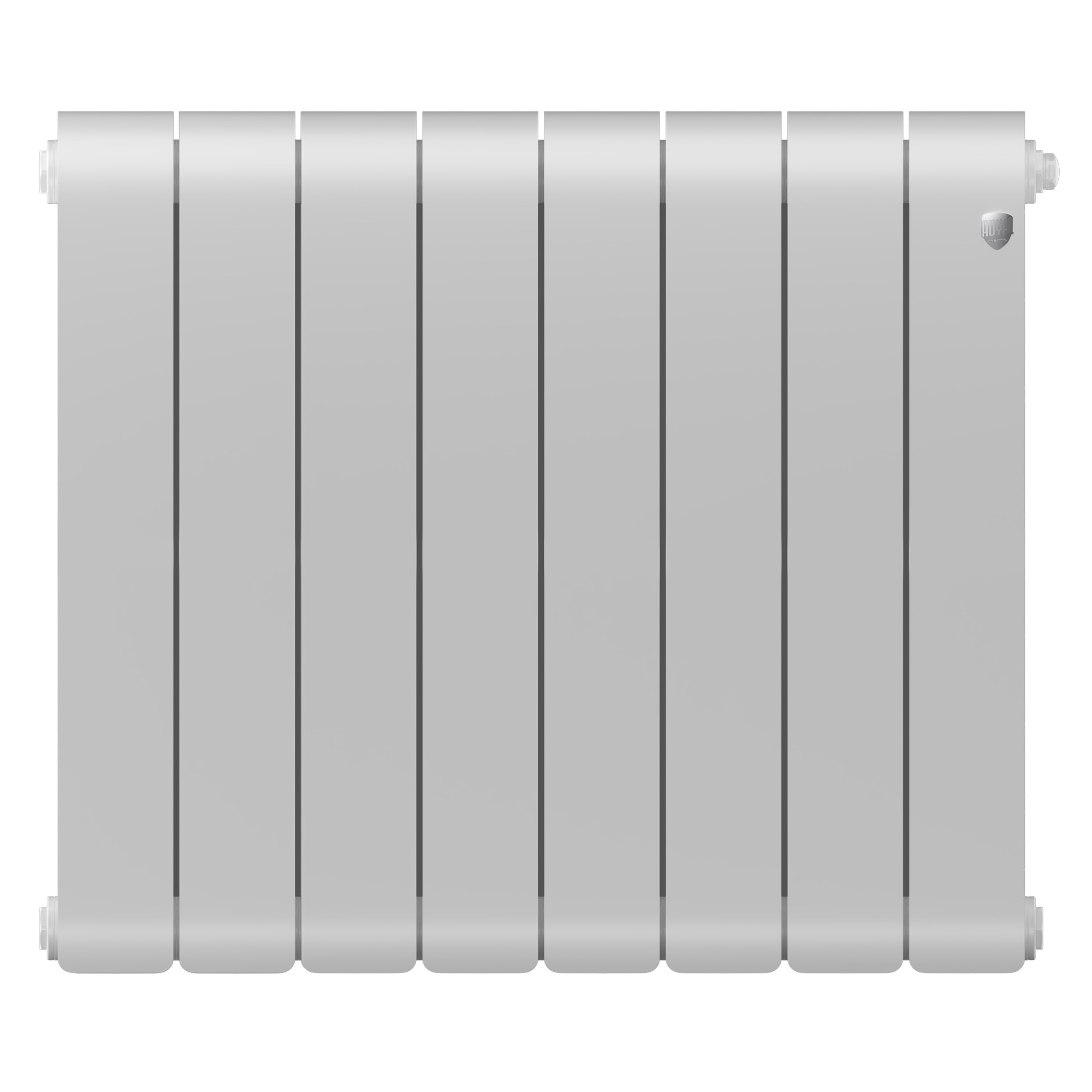 картинка Радиатор биметаллический Royal Thermo Infinity 500 Bianco Traffico 8 секций 