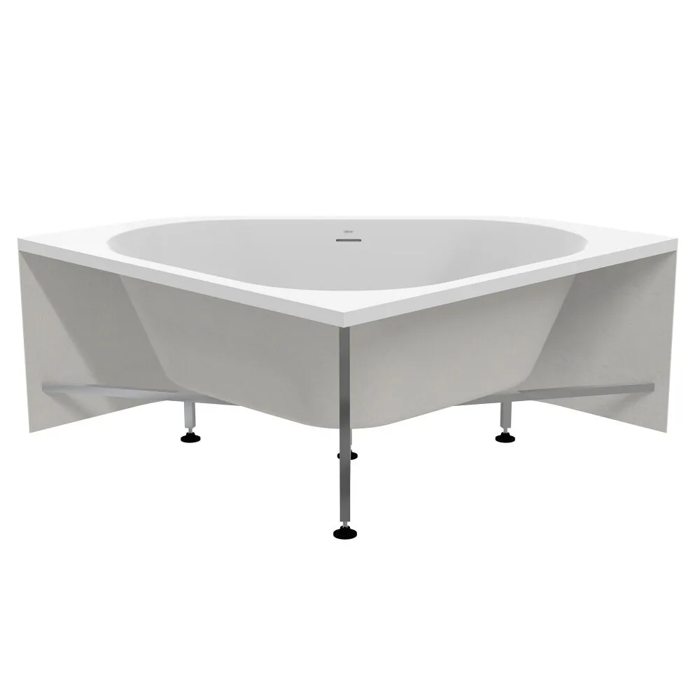 картинка Акриловая ванна ABBER AB9507-1.5 белая 
