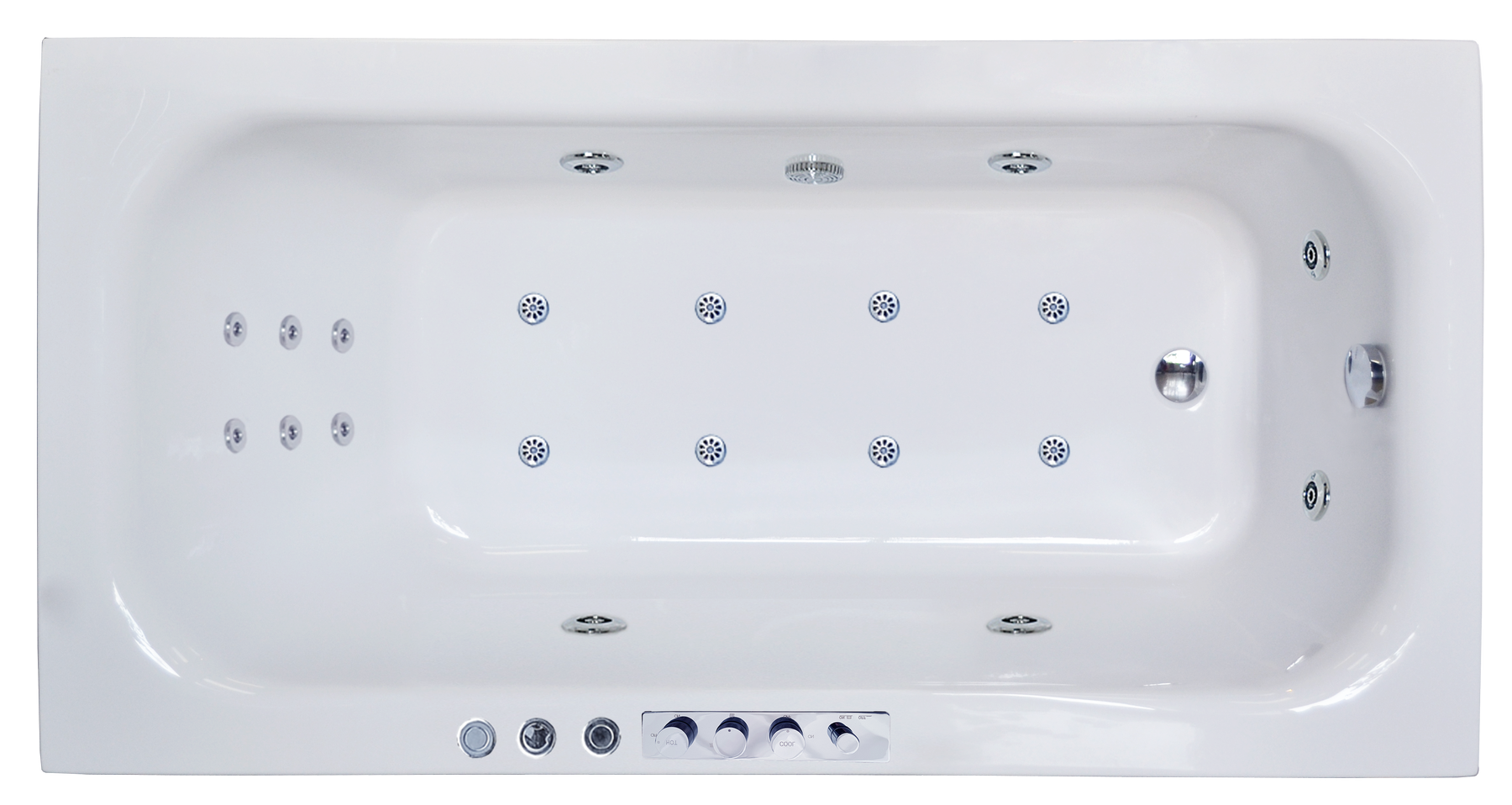 картинка Гидромассажная ванна Royal Bath ACCORD DE LUXE 180х90х64 