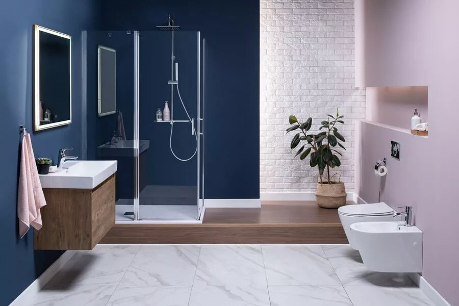 фото Тумба с раковиной Aquanet Nova Lite 90 дуб рустикальный (1 ящик) арт. 00254698 