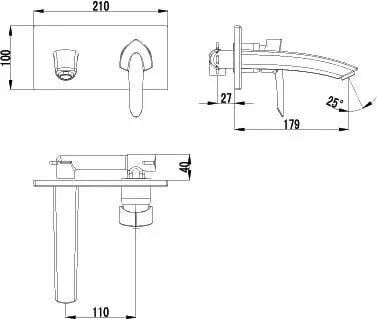 картинка Смеситель для раковины Lemark Mars LM3526C 