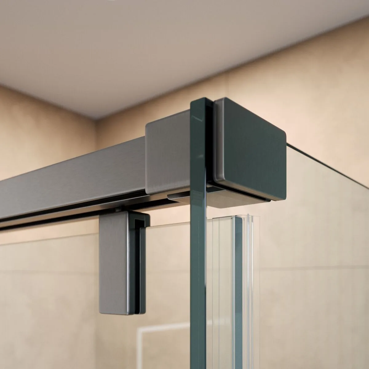 фото Душевой уголок BelBagno SOFT_CLOSE-1-AH-1-100/80-C-GM 