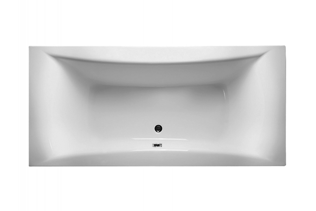 картинка Акриловая ванна Relisan Xenia 190x90 с каркасом и слив-переливом 