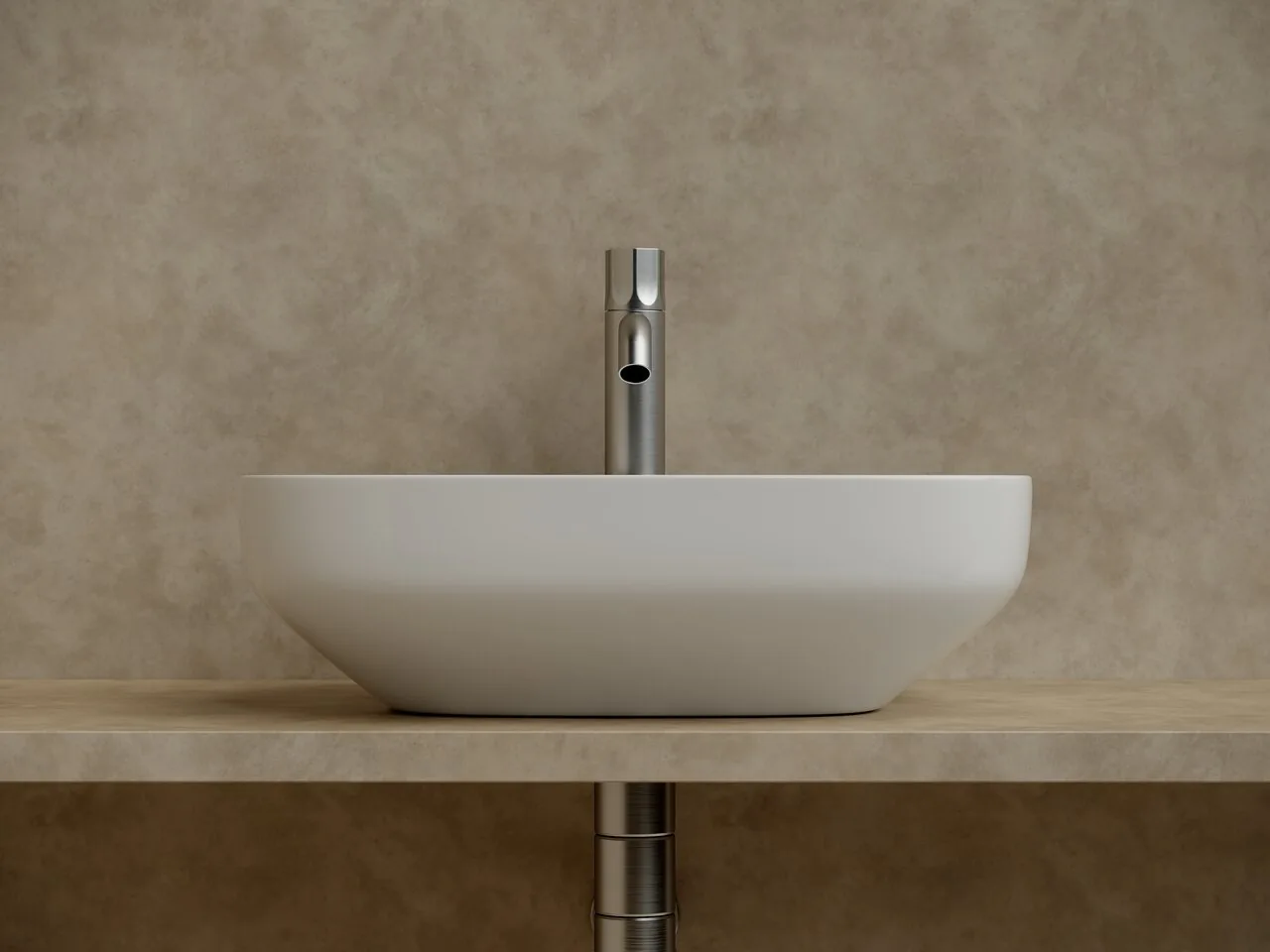 картинка Накладная раковина Ceramicanova Element CN5031 цвет белый 50х38 см 