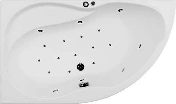 картинка Акриловая ванна Aquanet Graciosa 150x90 L с каркасом 