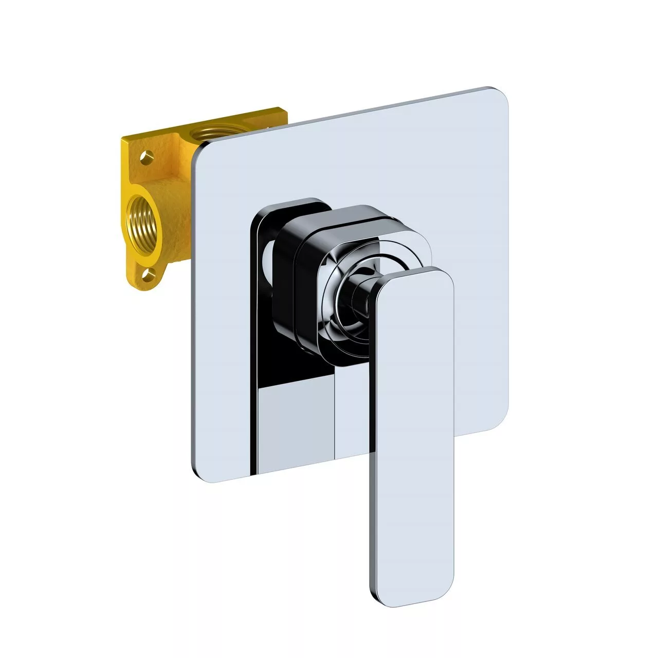 картинка Смеситель встроенный с гигиеническим душем Timo Torne 4389/00SM хром 