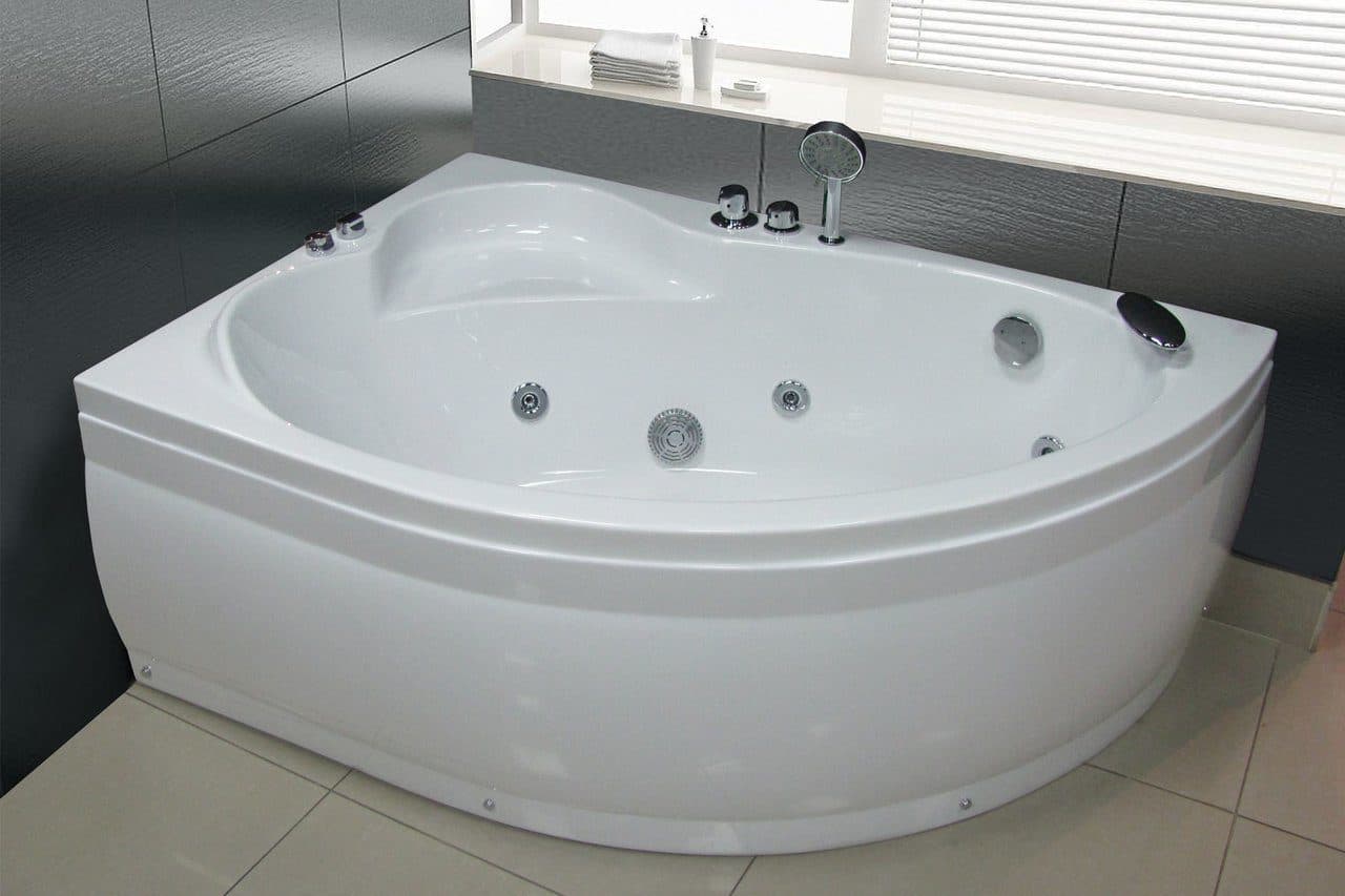 картинка Акриловая ванна Royal Bath Alpine 170x100 L с каркасом RB819102K 