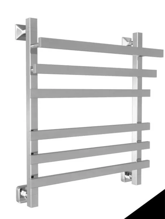 картинка Полотенцесушитель Двин F Plaza 60/50 Водяной (К3 Квадрат Черный матовый) (4656754414370) 