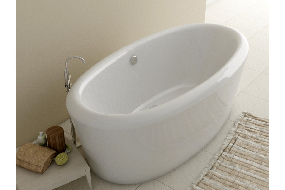 картинка Акриловая ванна Relisan Neona 180x90 с каркасом 