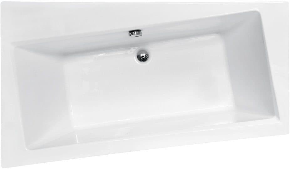 картинка Акриловая ванна Besco Infinity 150x90 L с каркасом KMB15090 