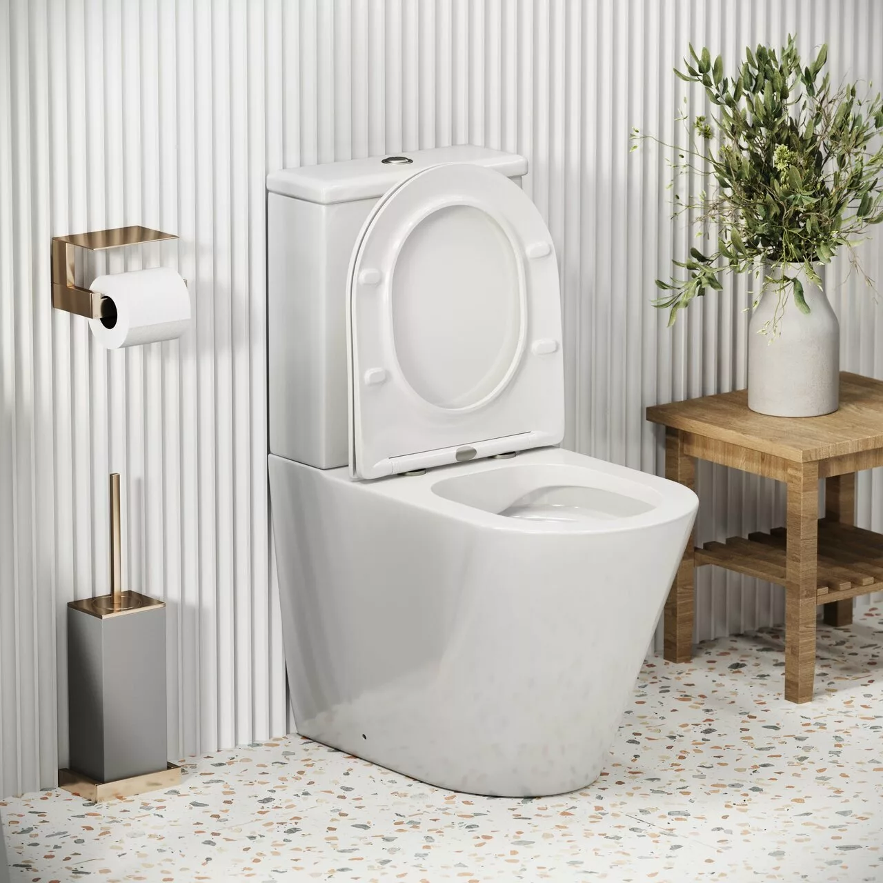 картинка Унитаз-компакт Grossman GR-4480S Color, белый 