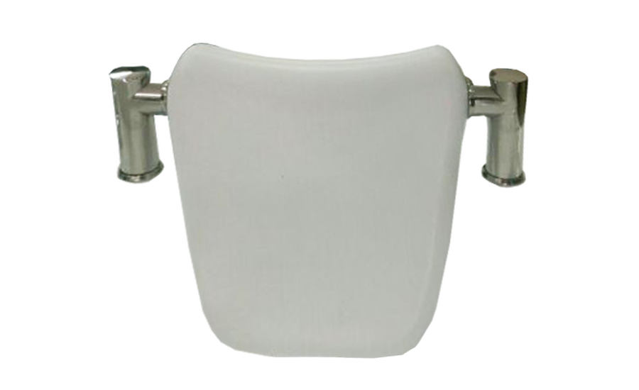 картинка Подголовник Royal Bath SY-2 В белый на металлических ножках (для TUDOR, FANKE, NORWAY)