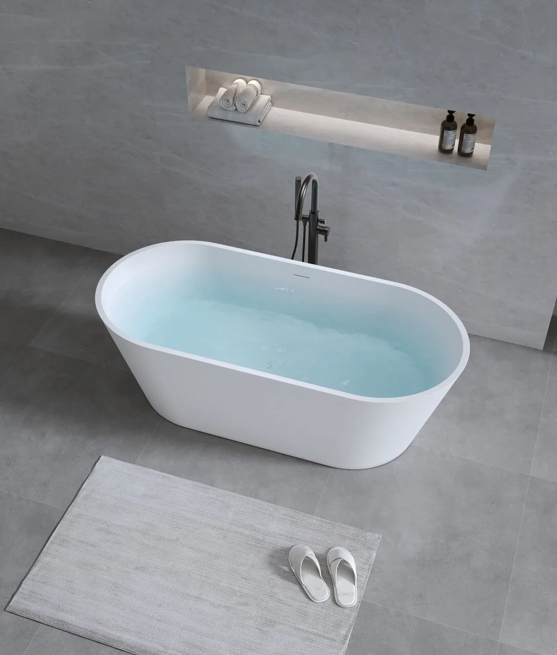 картинка Ванна Timo solid ELISSA1580 1580х740х580 