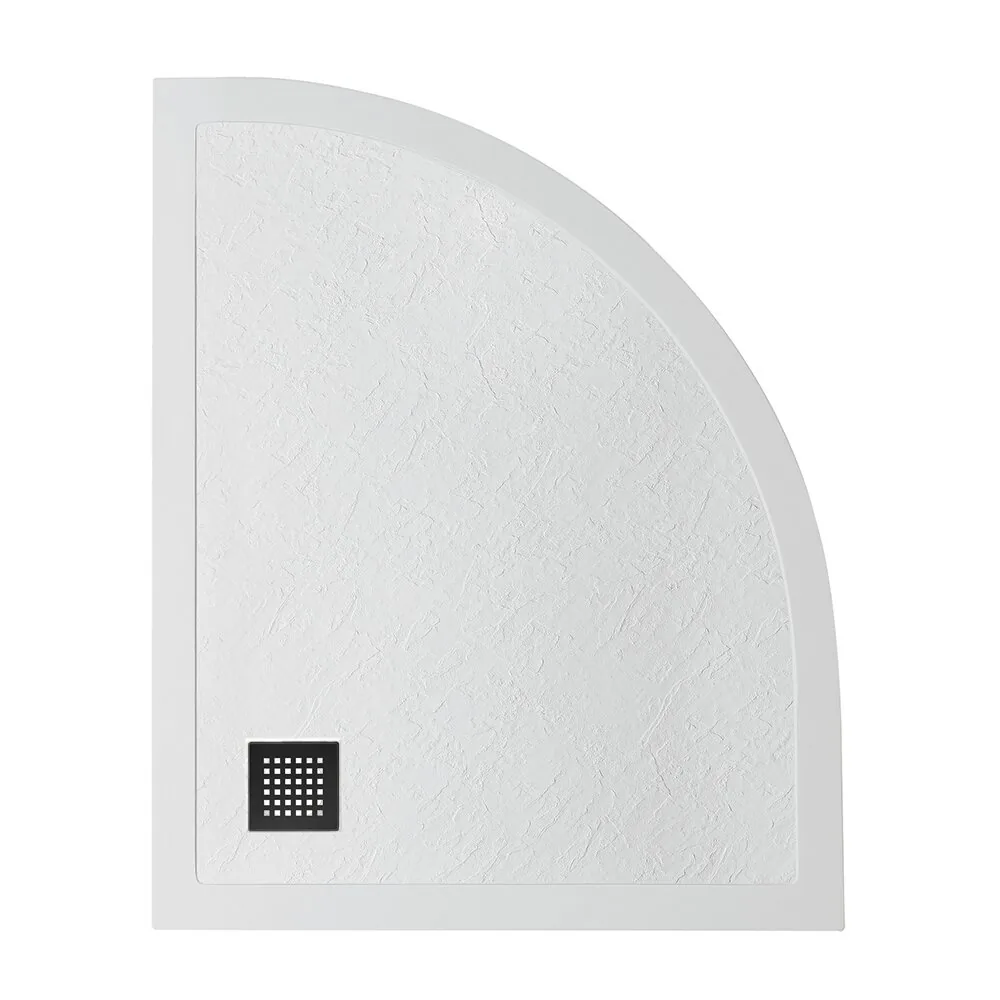 фото Душевой поддон из искусственного мрамора с сифоном BelBagno UNO TRAY-MR-UNO-RH-120/90-550-35-W-L-NO 